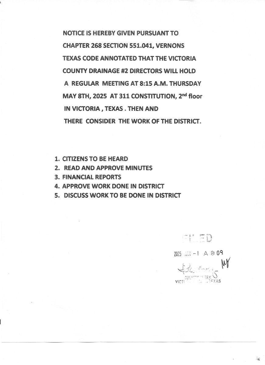 05/25 Agenda